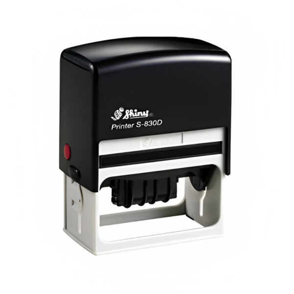 SELLO SHINY S-830D FECHADOR NEGRO (38X75MM)