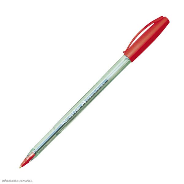 BOLIGRAFO FC 035 ROJO (0.8MM)