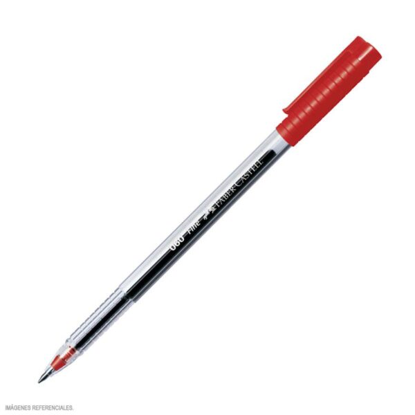 BOLIGRAFO FC 060 ROJO (0.7MM)