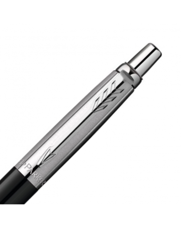 BOLIGRAFO PARKER JOTTER CLIP CROMADO NEGRO - Imagen 2