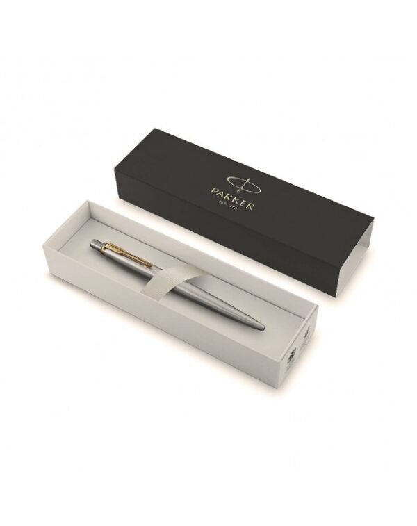 BOLIGRAFO PARKER JOTTER METALLIC GT ACERO INOX. CLIP/ORO 23K - Imagen 3