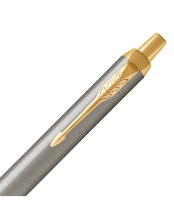 BOLIGRAFO PARKER ROLLER BALL GT METAL CEPILLADO CLIP/ORO - Imagen 2