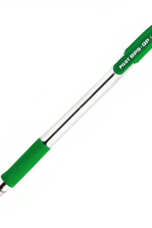 BOLIGRAFO PILOT BPS-GP C/ASIDERO T/SECA VERDE (0.7MM)