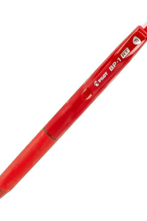 BOLIGRAFO PILOT BP-1-RT-F RETRACTIL T/SECA ROJO (0.7MM)