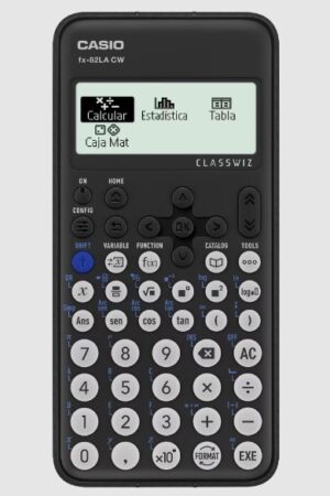 CALCULADORA CASIO CIENTIFICA FX-82LA CW (300FUNC.)