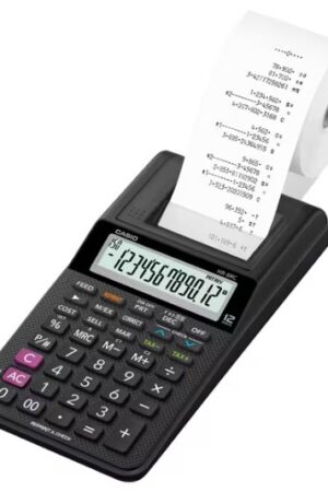 CALCULADORA CASIO HR-8RC-BK C/WINCHA
