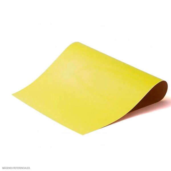 CARTULINA PLASTIFICADA 50X65CM AMARILLO