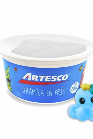 CERAMICA EN FRIO ARTESCO BLANCO (250GR)