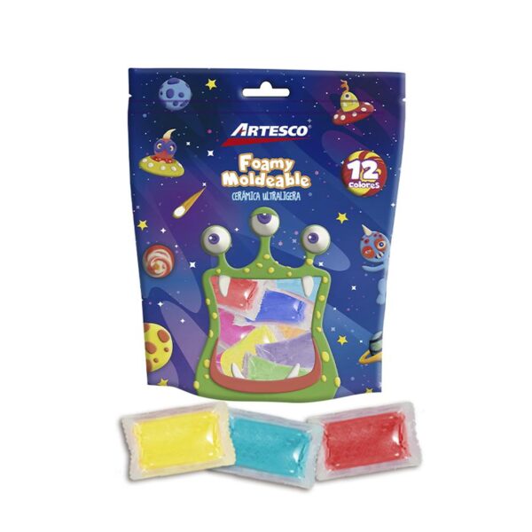 CERAMICA ULTRALIGERA ARTESCO X12 COLORES (8GR)