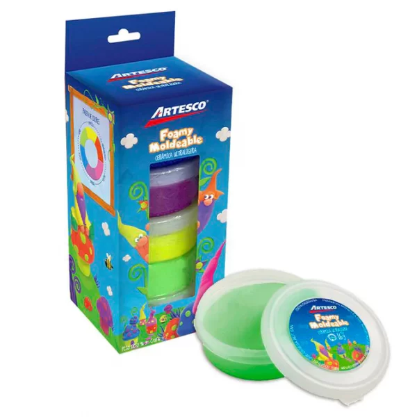 CERAMICA ULTRALIGERA ARTESCO X6 COLORES NEON (16GR)