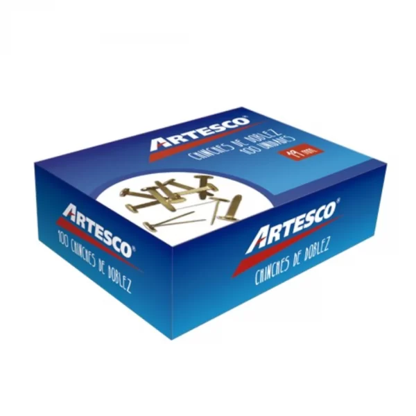 CHINCHES ARTESCO DOBLEZ 19MM X100