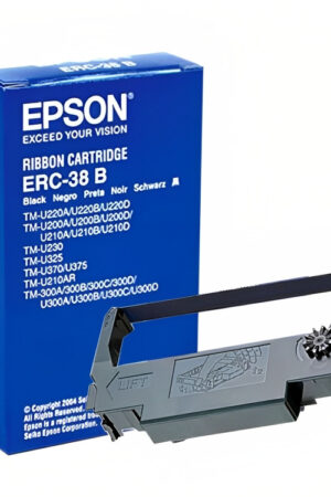 CINTA IMPRESORA EPSON ERC-38B TICKETERA NEGRO