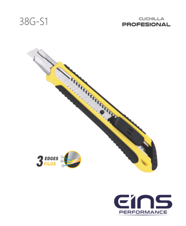 CUTTER EINS 9MM 01G-S3 M/GOMA