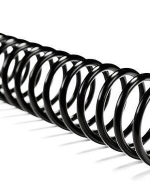 ESPIRALES PLASTICOS 33MM NEGRO (240HJS)