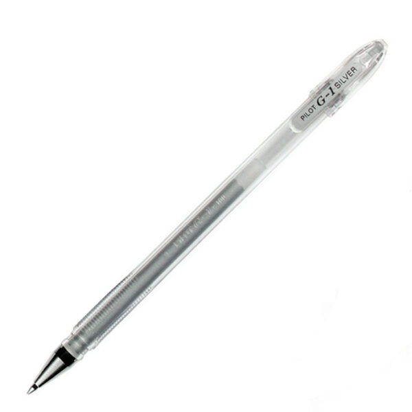 BOLIGRAFO PILOT BL-G1 T/LIQUIDA PLATEADO (0.7MM)