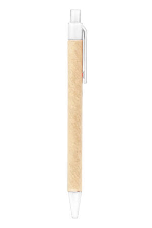 LAPICEROS PUBLICITARIOS 8505B ECOLOGICO BLANCO