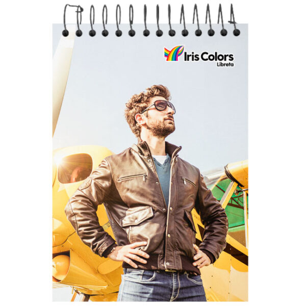 LIBRETA ESPIRAL IRIS COLORS T/BLOCK X140HJS
