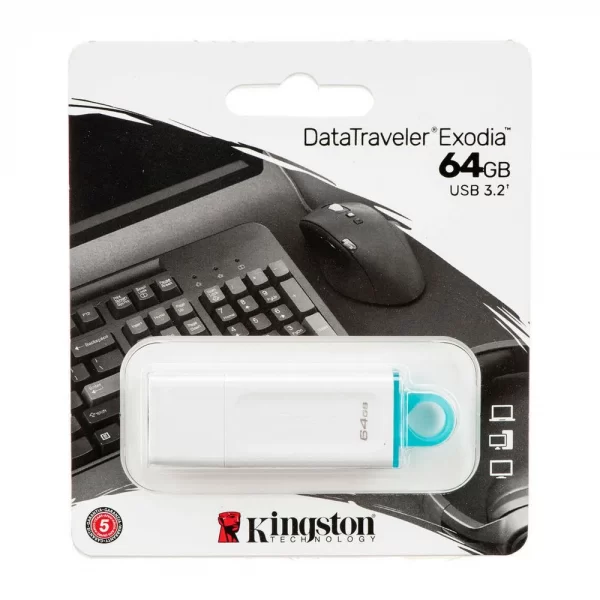 MEMORIA USB KINGSTON 64GB - Imagen 2