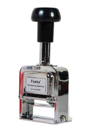 NUMERADORA FOSKA ZS508 8 DIGITOS METAL