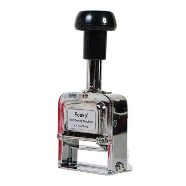 NUMERADORA FOSKA ZS508 8 DIGITOS METAL