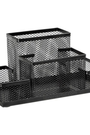 ORGANIZADOR MALLA 6785 X4DIV. NEGRO