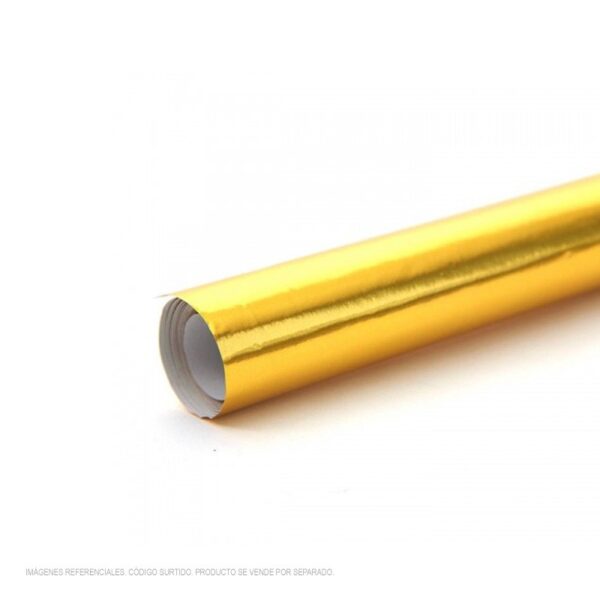 PAPEL OROPEL 50X60CM DORADO