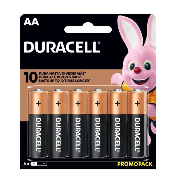 PILAS DURACELL AA BLISTER X6