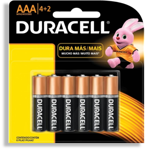 PILAS DURACELL AAA BLISTER X6
