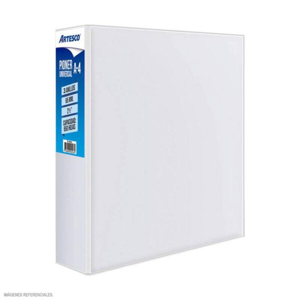 PIONER ARTESCO UNIVERSAL A-4 3A 65MM BLANCO (CAP. 650HJS)