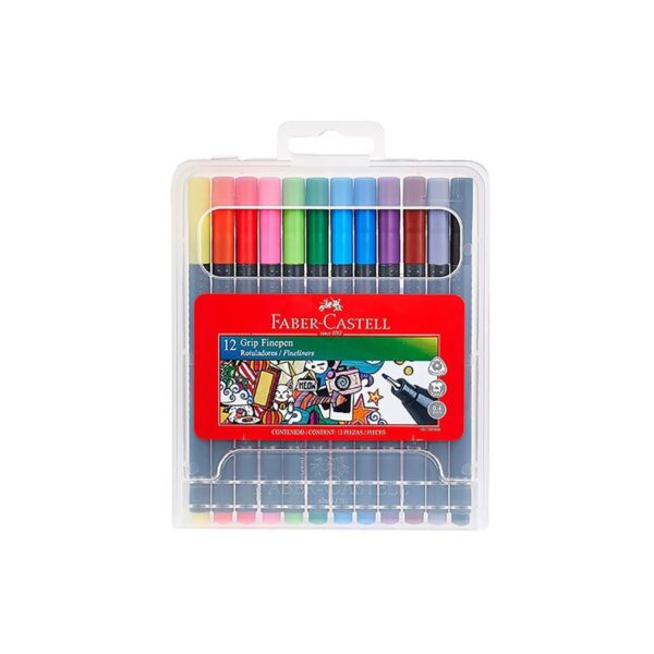 FINEPEN FC GRIP RIGIDO ESTX12 COLORES