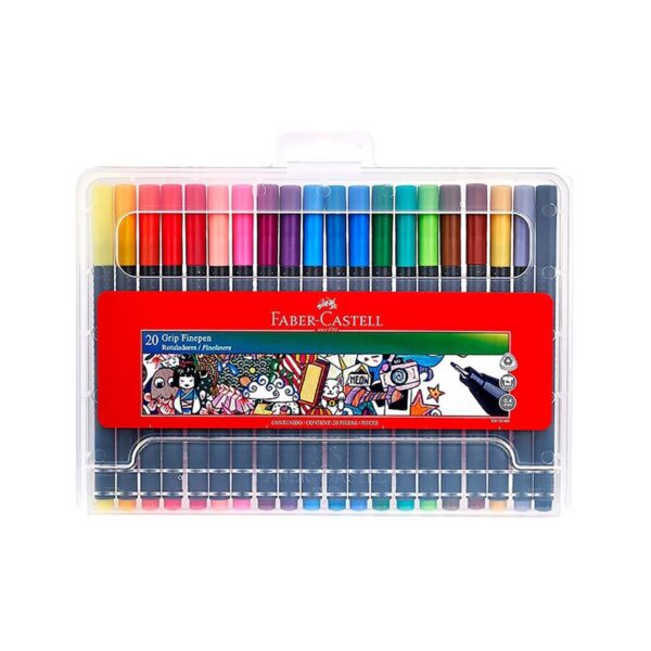 FINEPEN FC GRIP RIGIDO ESTX20 COLORES