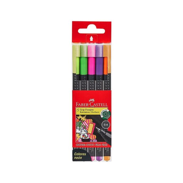 FINEPEN FC GRIP ESTX5 NEON