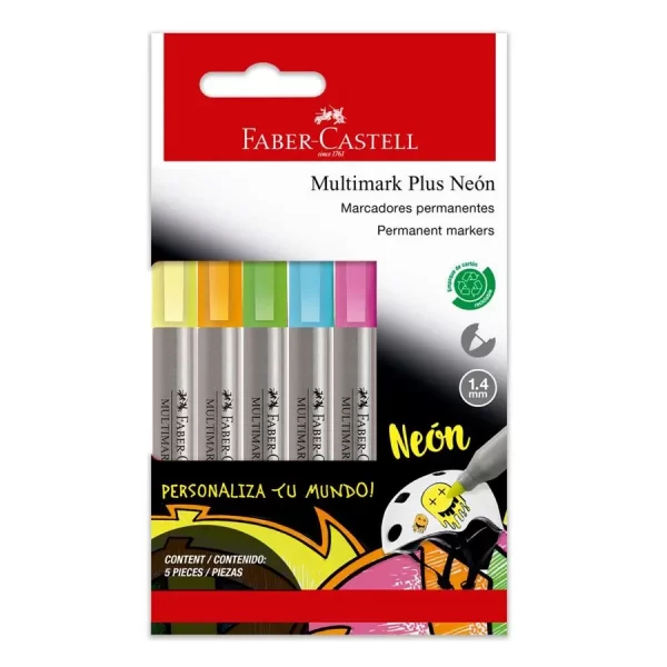 PLUMON FC MULTIMARK PLUS PERMANENTE ESTX5 NEON