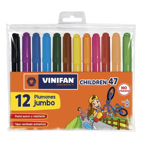 PLUMON VINIFAN 47 P/PAPEL CHILDREN JUMBO ESTX12