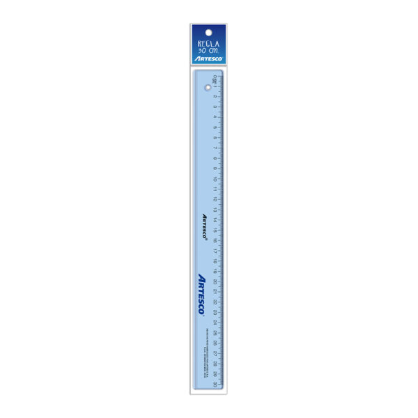 REGLA ARTESCO X30CM CRISTAL