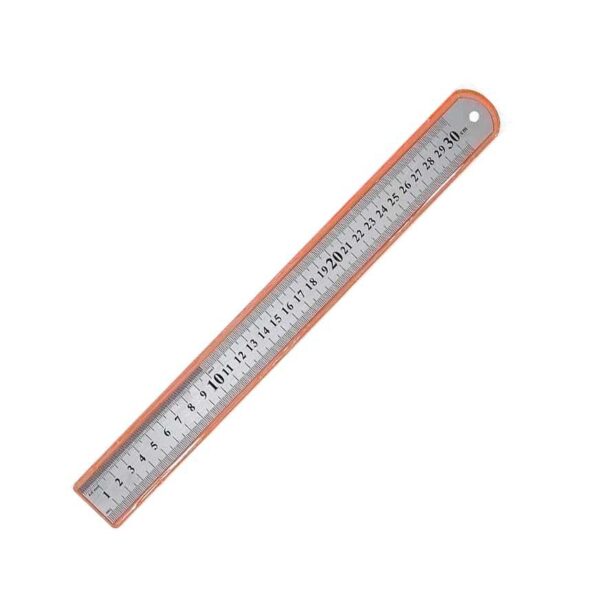 REGLA METAL X30CM