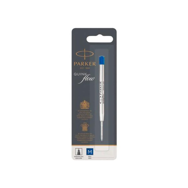 REPUESTO P/BOLIGRAFO PARKER P/MEDIA 1.0MM AZUL
