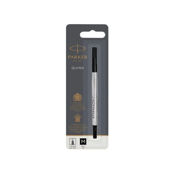 REPUESTO P/BOLIGRAFO PARKER ROLLER BALL P/MEDIA 0.7MM NEGRO