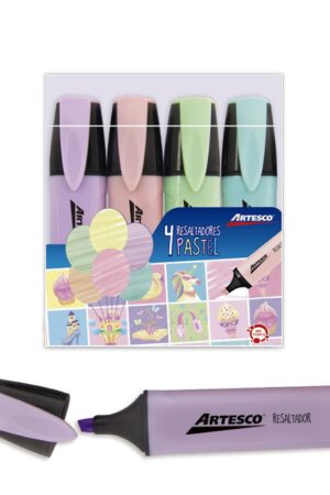 RESALTADOR ARTESCO PASTEL ESTX4