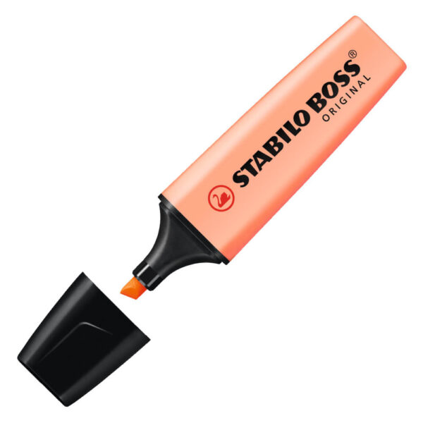 RESALTADOR STABILO BOSS 70/126 PASTEL DURAZNO