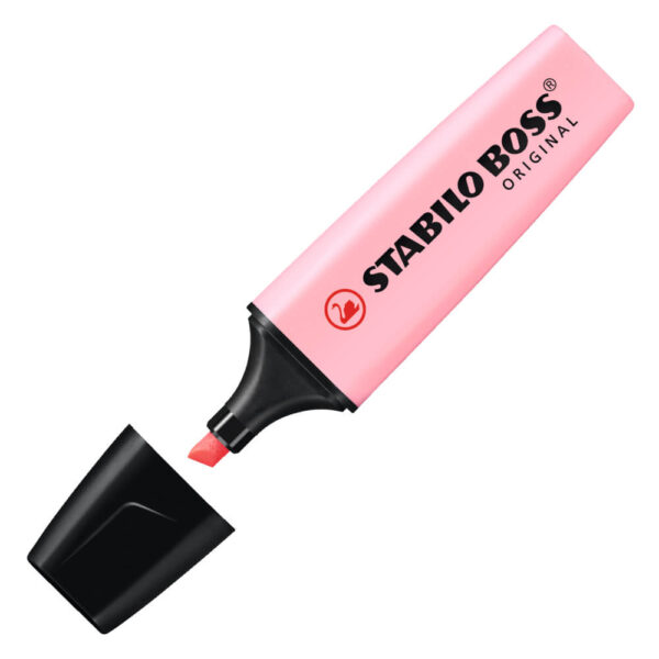 RESALTADOR STABILO BOSS 70/129 PASTEL ROSADO