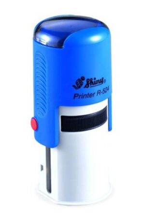 SELLO SHINY R-524 REDONDO AZUL (24MM)