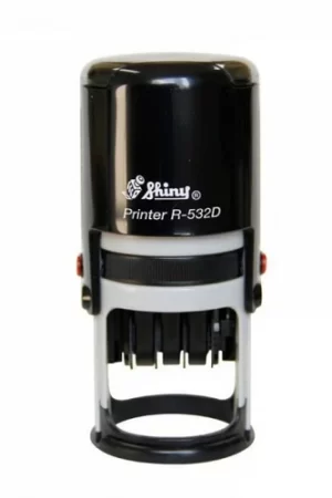 SELLO SHINY R-532D FECHADOR REDONDO NEGRO (32MM)