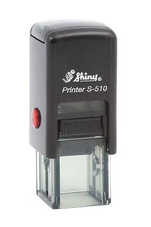 SELLO SHINY S-510 CUADRADO NEGRO (12X12MM)