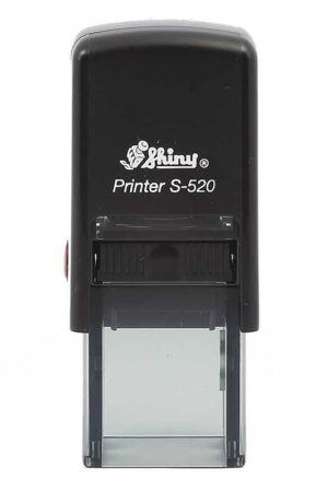 SELLO SHINY S-520 CUADRADO NEGRO (20X20MM)