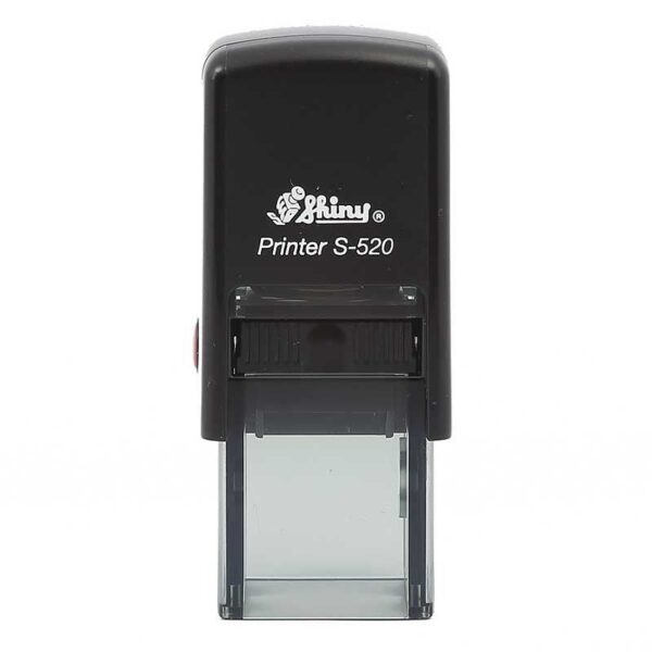 SELLO SHINY S-520 CUADRADO NEGRO (20X20MM)