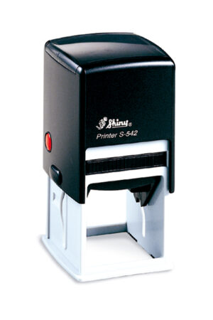 SELLO SHINY S-542 CUADRADO NEGRO (42X42MM)