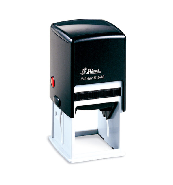 SELLO SHINY S-542 CUADRADO NEGRO (42X42MM)
