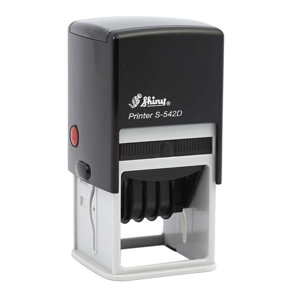 SELLO SHINY S-542D FECHADOR CUADRADO NEGRO (42X42MM)