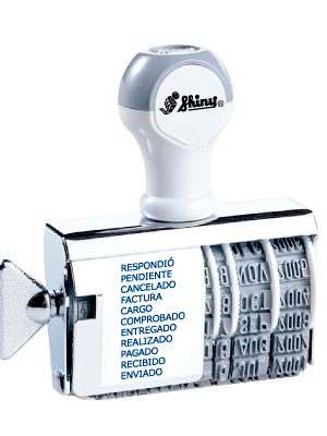 SELLO SHINY S-70 (11 PALABRAS)